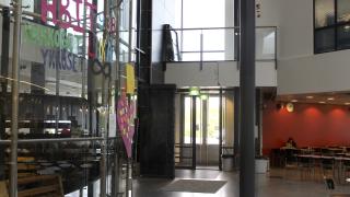 Main lobby of Tikkurila High School.